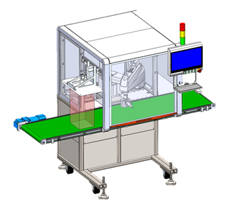 Five-Axis Vision Gluing Machine